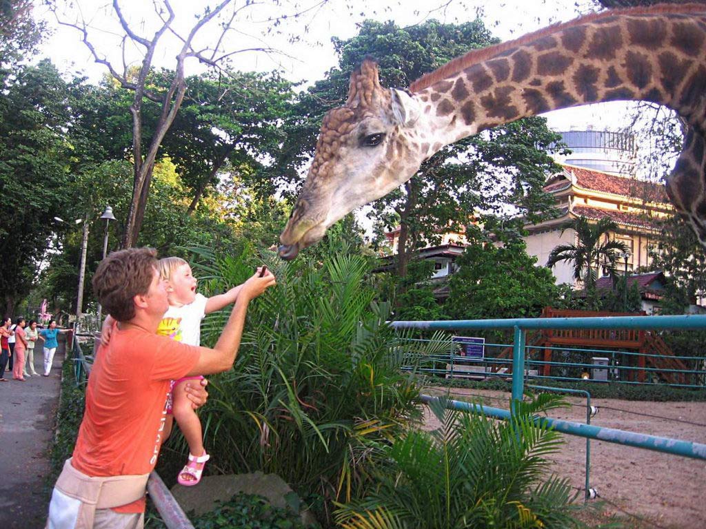 зоопарк в Хошимине, Вьетнам