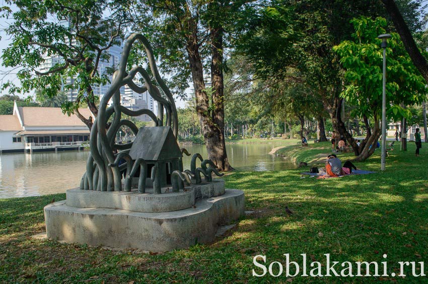 парк Люмпини в Бангкоке,Таиланд (Lumphini park Bangkok)